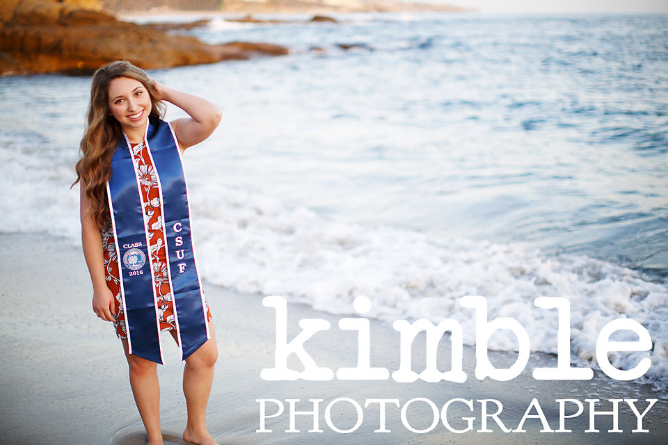 Dazzling Laguna Beach Graduation Portraits