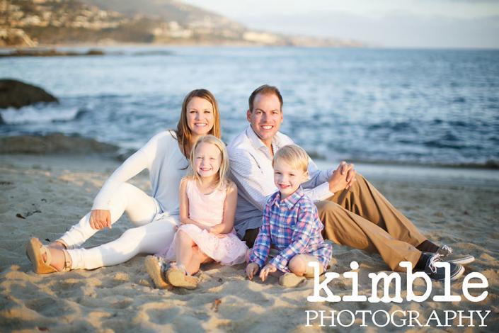 Cute Laguna Beach Family Portraits