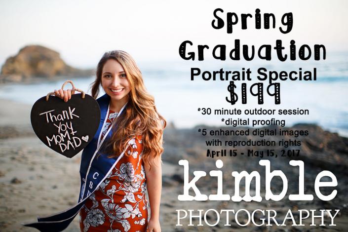 Orange County Graduation Portraits Special